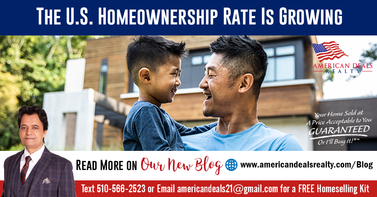 The U.S. Homeownership Rate Is Growing