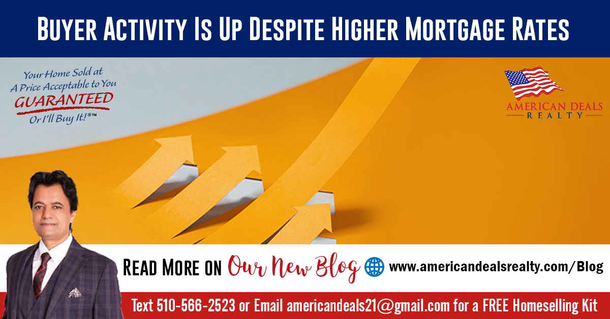 Buyer Activity Is Up Despite Higher Mortgage Rates