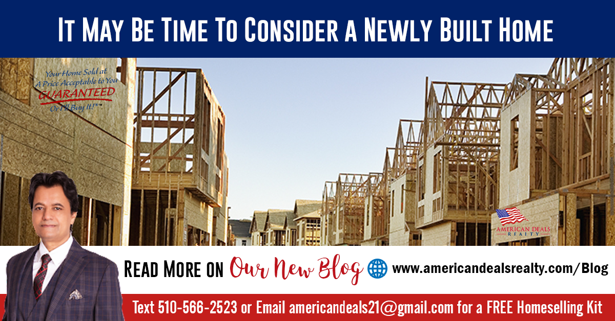 It May Be Time To Consider a Newly Built Home