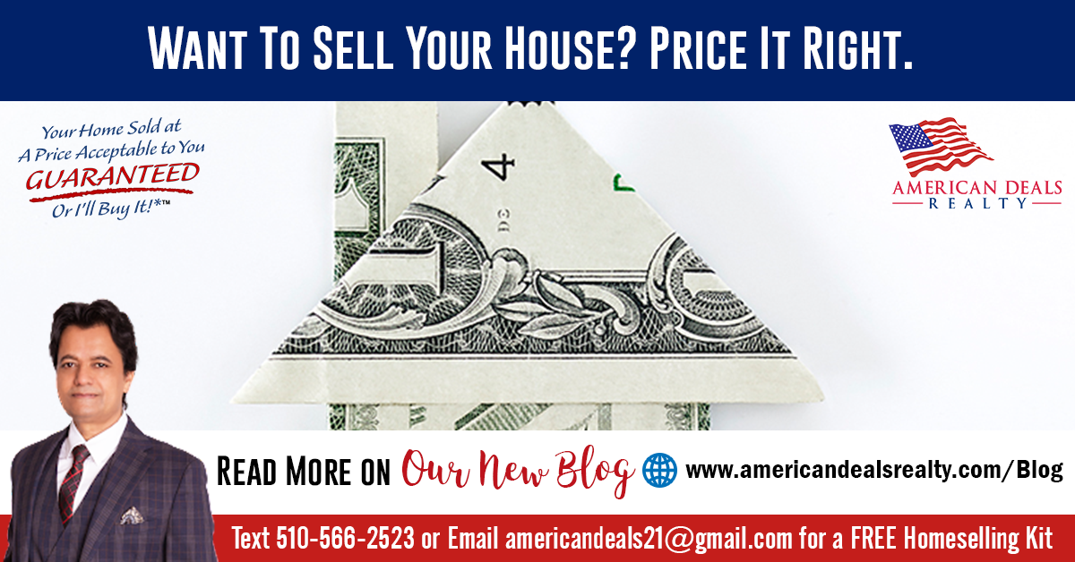 Want To Sell Your House? Price It Right.