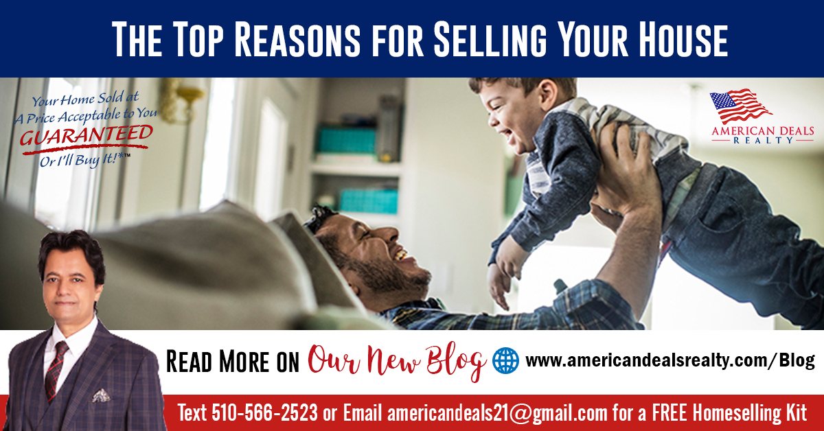 The Top Reasons for Selling Your House