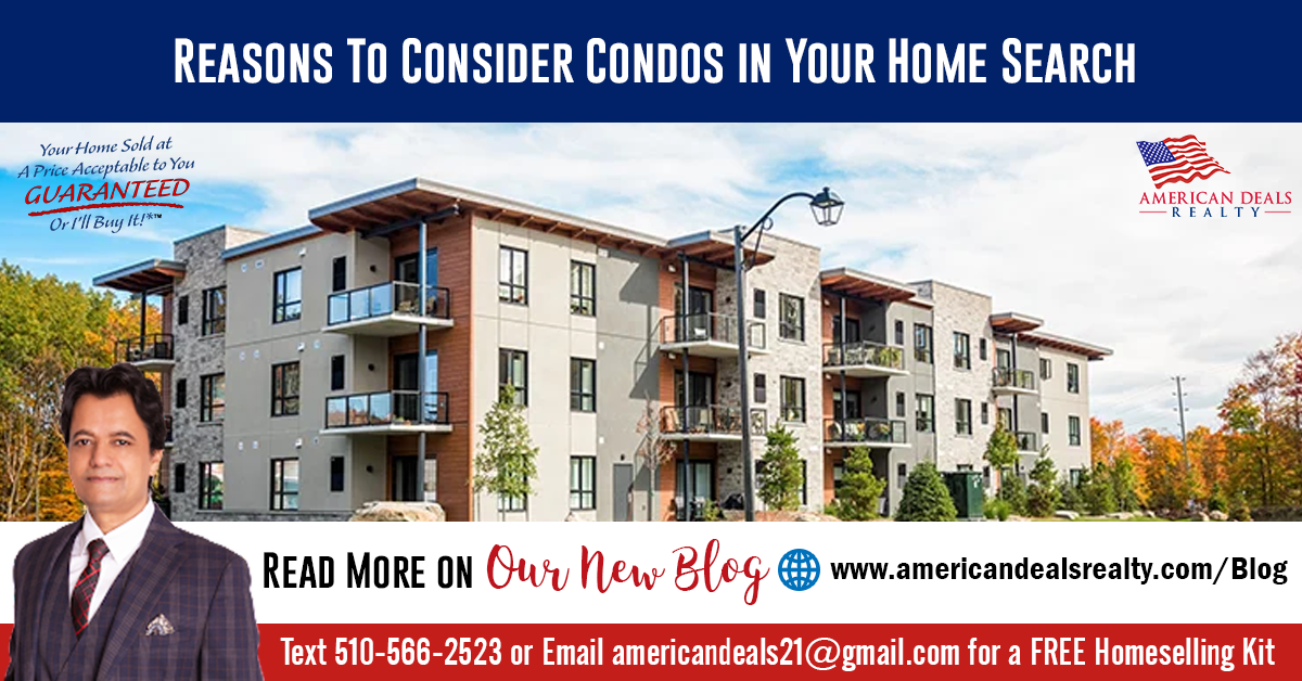 Reasons To Consider Condos in Your Home Search