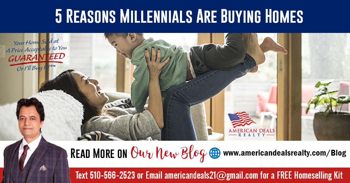 5 Reasons Millennials Are Buying Homes