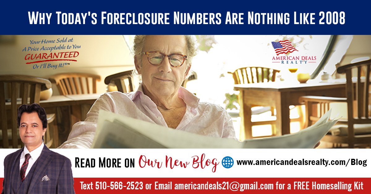 Why Today's Foreclosure Numbers Are Nothing Like 2008