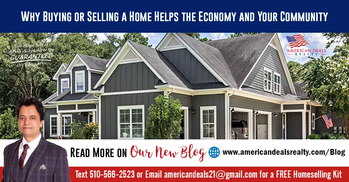 Why Buying or Selling a Home Helps the Economy and Your Community