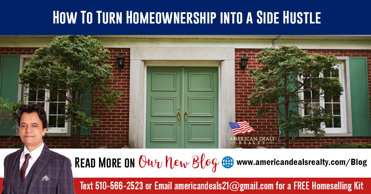 How To Turn Homeownership into a Side Hustle