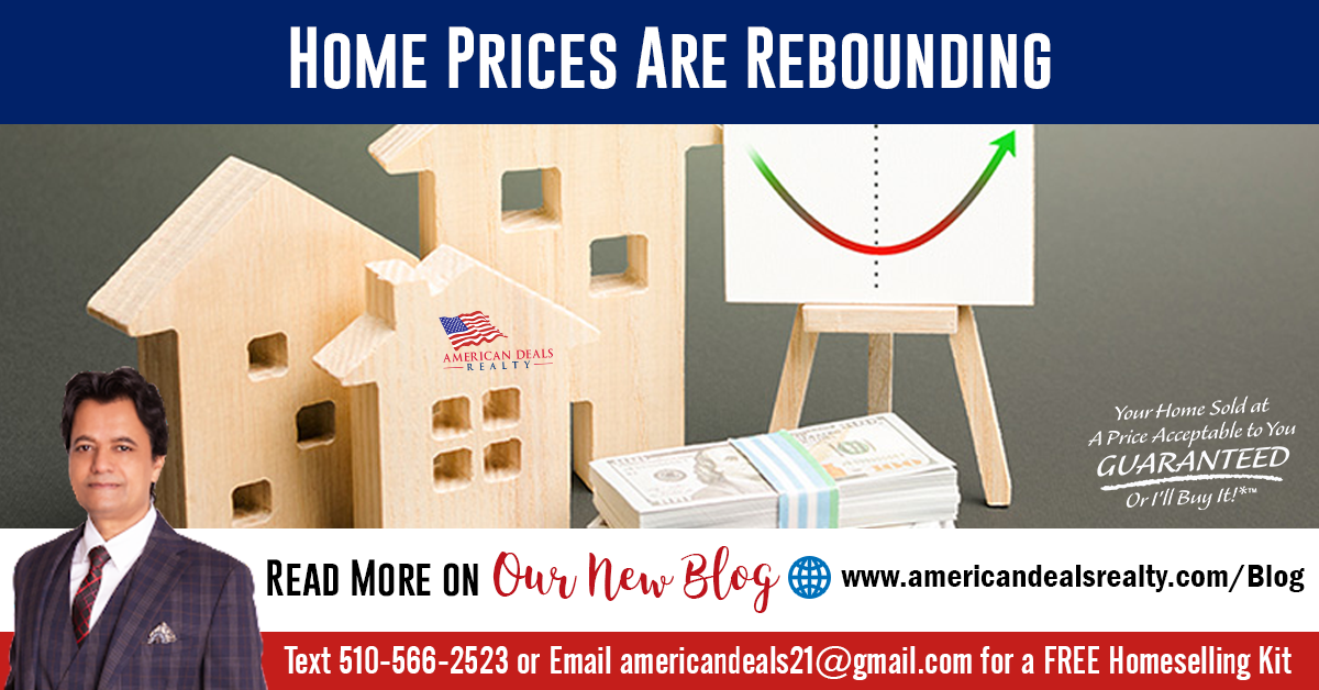 Home Prices Are Rebounding