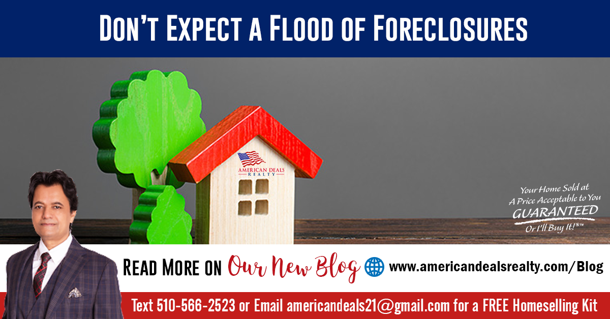 Don’t Expect a Flood of Foreclosures