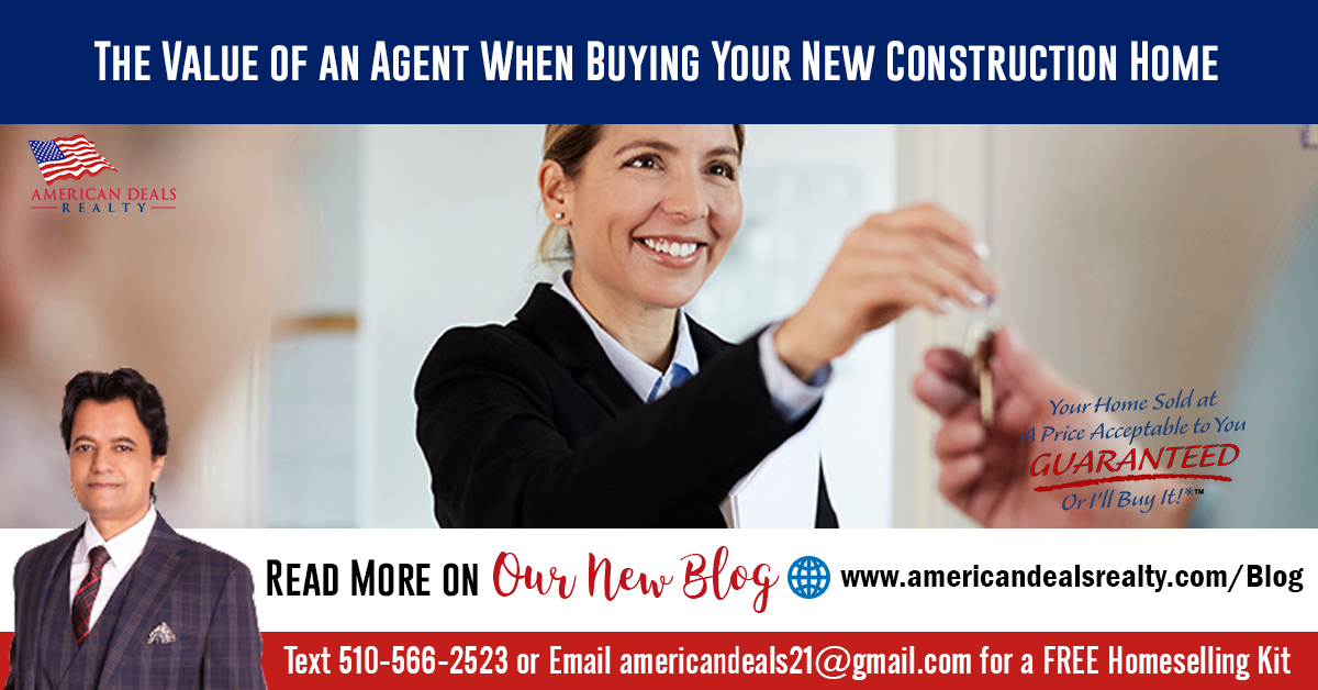 The Value of an Agent When Buying Your New Construction Home