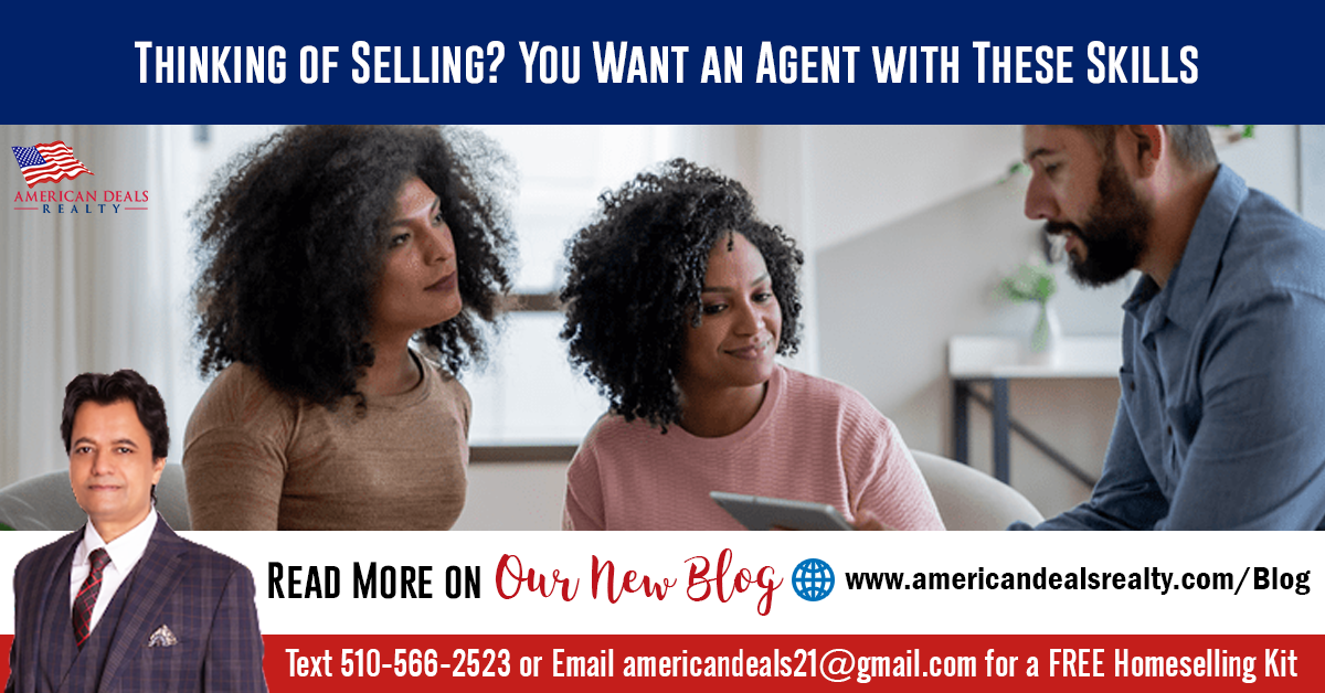 Thinking of Selling? You Want an Agent with These Skills