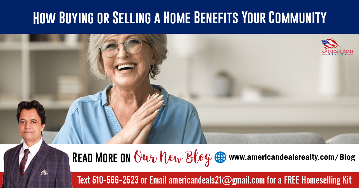 How Buying or Selling a Home Benefits Your Community