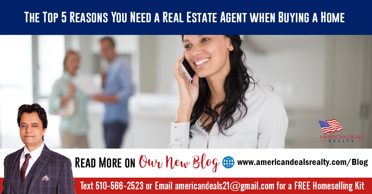 The Top 5 Reasons You Need a Real Estate Agent when Buying a Home