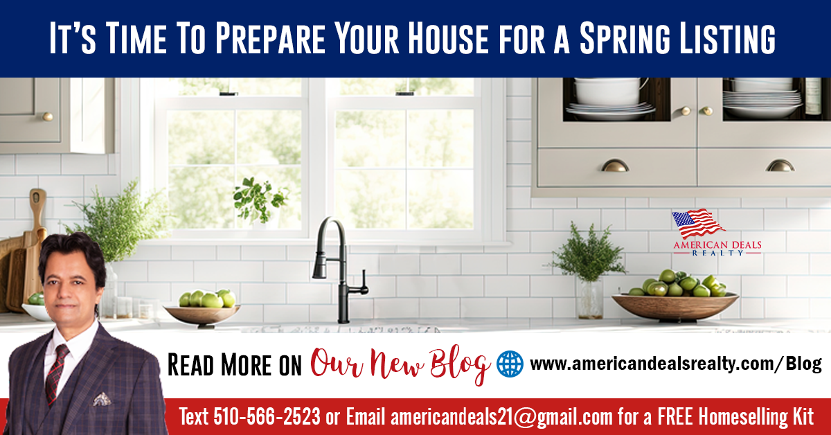 It’s Time To Prepare Your House for a Spring Listing