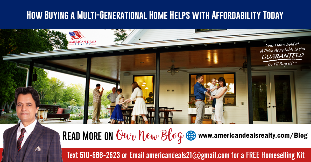 How Buying a Multi-Generational Home Helps with Affordability Today