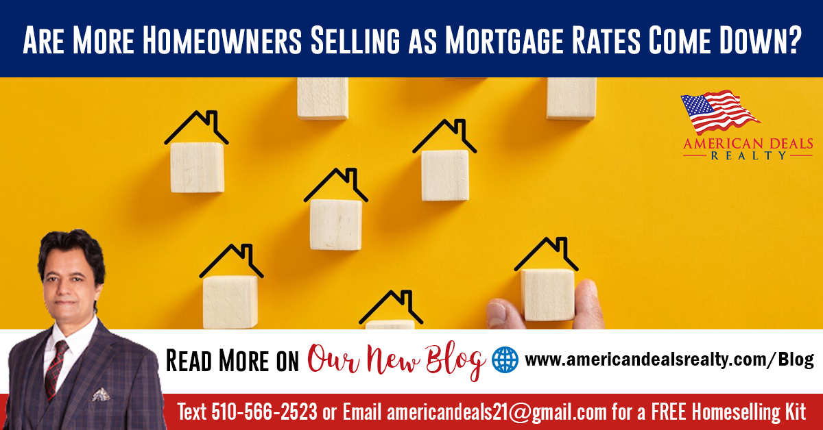 Are More Homeowners Selling as Mortgage Rates Come Down?