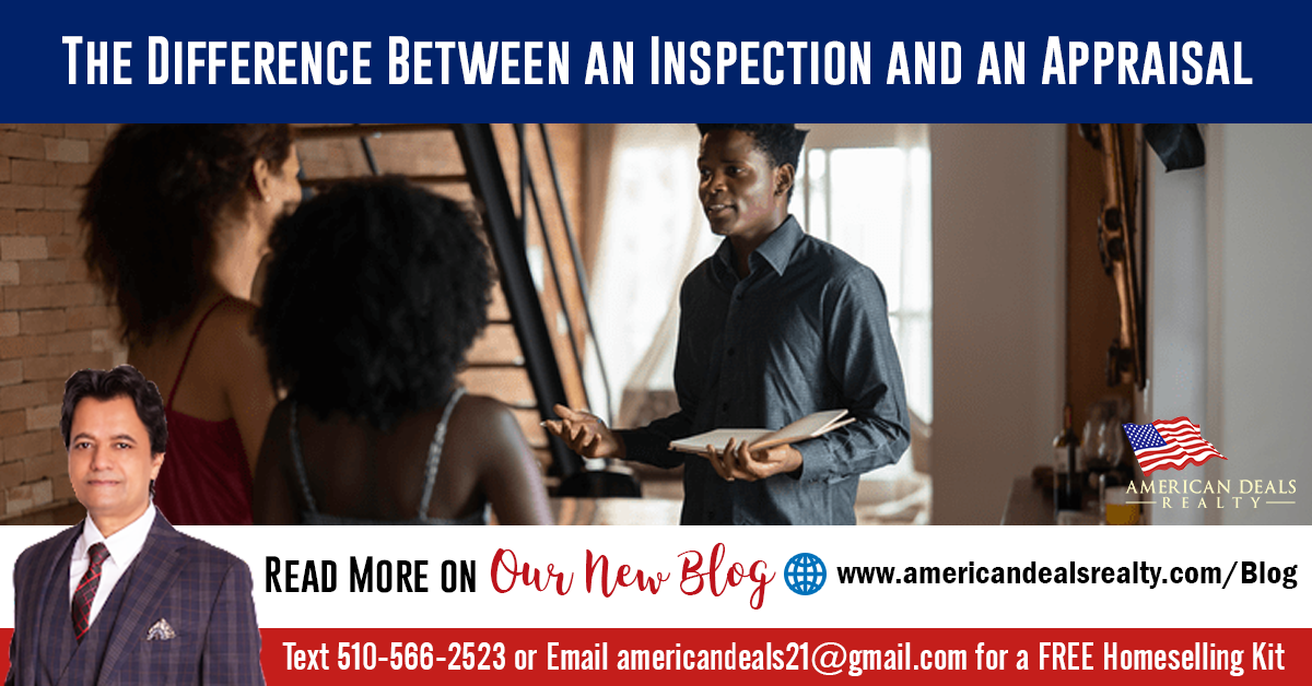 The Difference Between an Inspection and an Appraisal